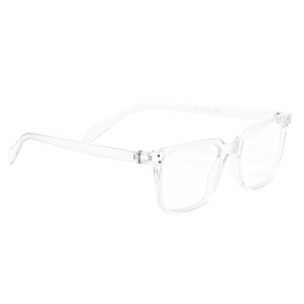 Transparent White Wayfarer Eyeglasses - OscarEye