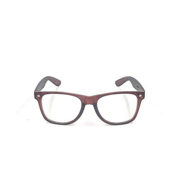 Matt Brown Wayfarer Eyeglasses-OscarEye