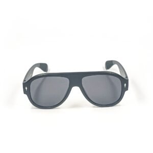 Matte Black Clubmaster Sunglasses