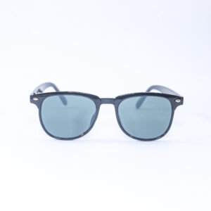 Black & Grey Clubmaster Sunglasses-OscarEye