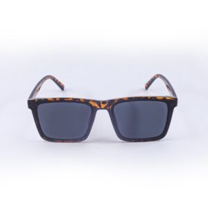Leopard Print Square Sunglasses-oscarEye