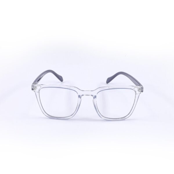 Black & Blue Square Eyeglasses-OscarEye