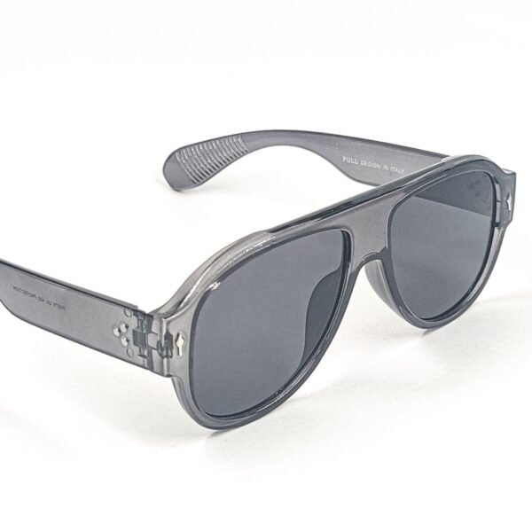 Transparent Black Clubmaster Sunglasses