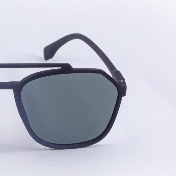 Matt Black & Gray Clubmaster Sunglasses-OscarEye
