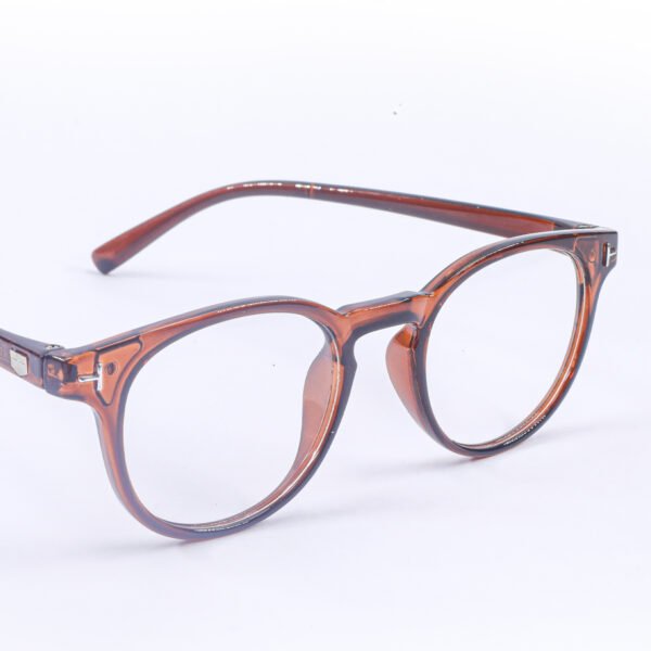 Brown Panto Round dailywear Eyeglasses-OscarEye