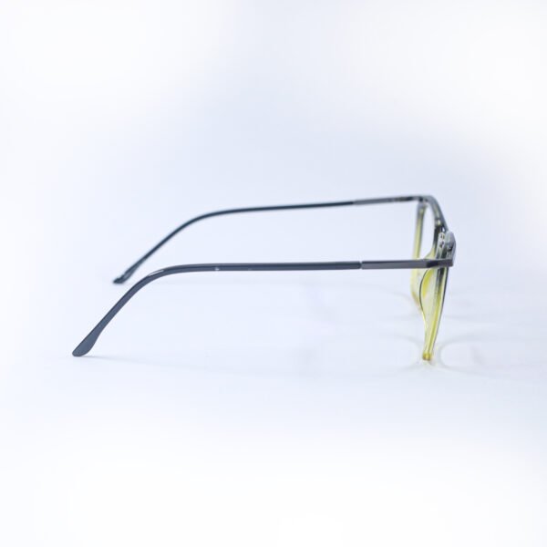 Black & Yellow Lightweight Eyeglasses-OscarEye