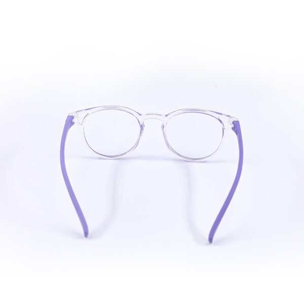 Purple Panto Round dailywear Eyeglasses-OscarEye