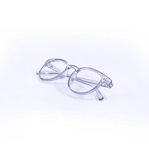 Grey Panto Round dailywear Eyeglasses-OscarEye