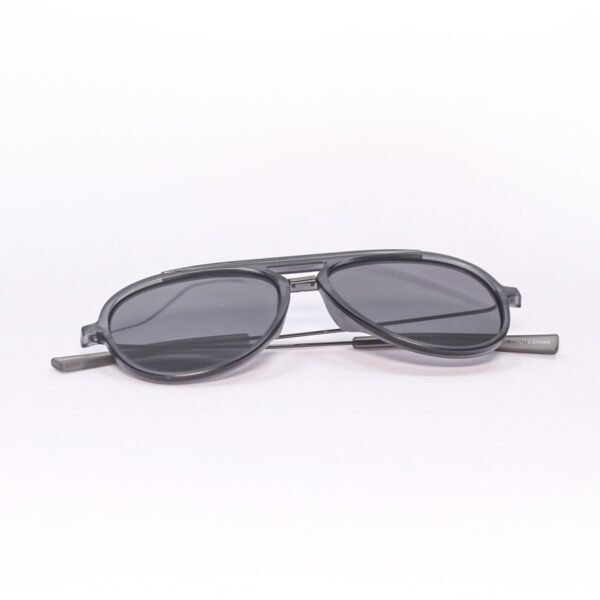 All Grey Aviator sunglasses-OscarEye