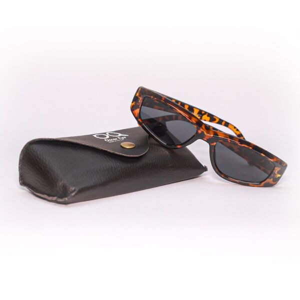 Leopard Print Cateye Sunglasses-OscarEye