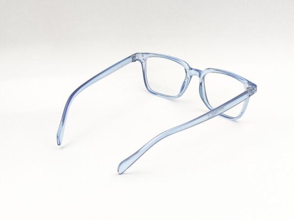 Transparent Sky Blue Wayfarer Eyeglasses - OscarEye