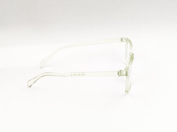 Transparent Lemon Green Wayfarer Eyeglasses-OscarEye