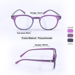 Majenta Panto Round dailywear Eyeglasses-OscarEye