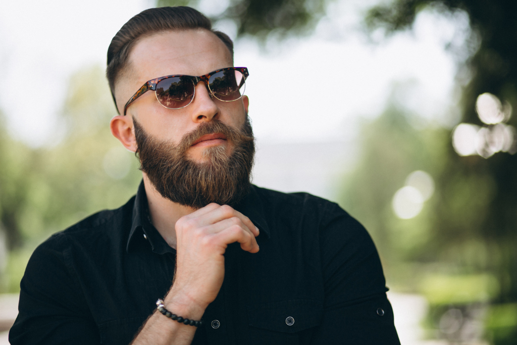 sunglasses for men with beards