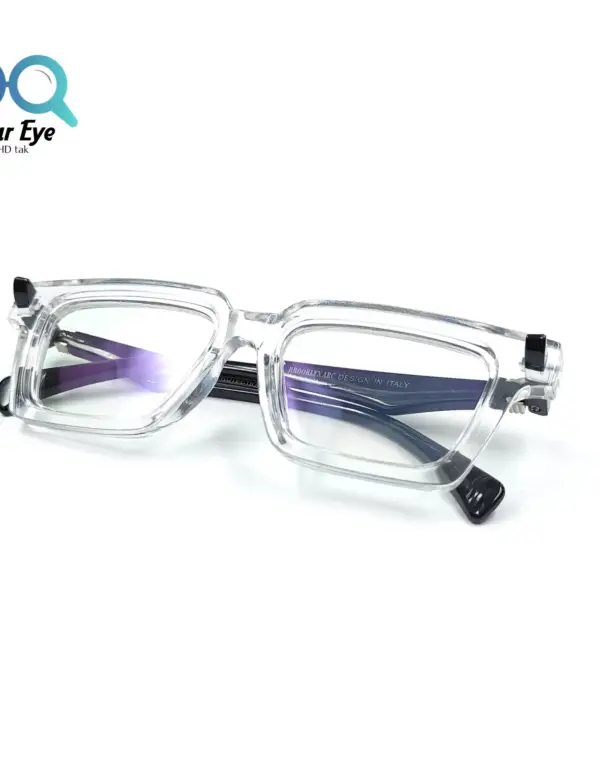 Retro Square Clear White Trending Computer Glasses |OscarEye|