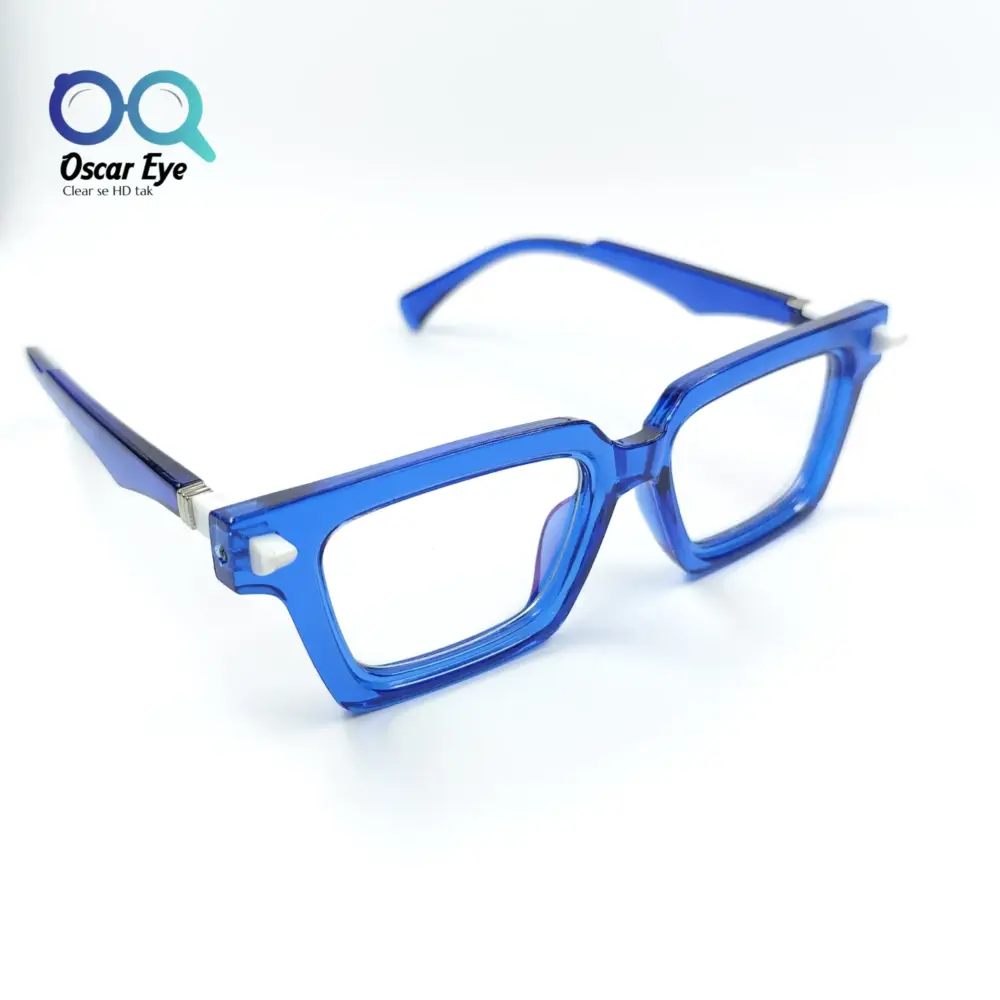 Retro Square Blue Trending Computer Glasses |OscarEye|