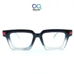 Square Black & White Trending Computer Glasses |OscarEye|