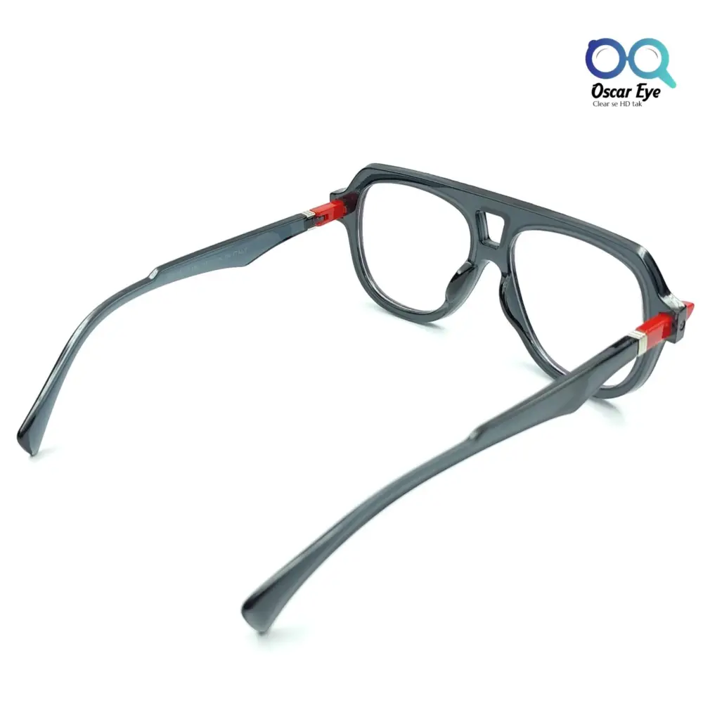 Black Latest Launched Round UV-400 Computer Glasses |OscarEye|