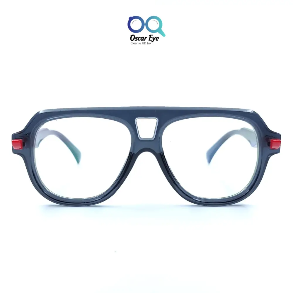 Black Latest Launched Round UV-400 Computer Glasses |OscarEye|