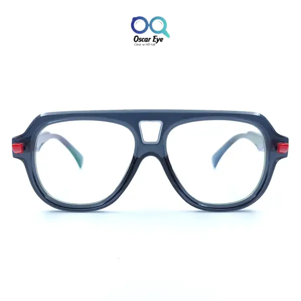 Black Latest Launched Round UV-400 Computer Glasses |OscarEye|