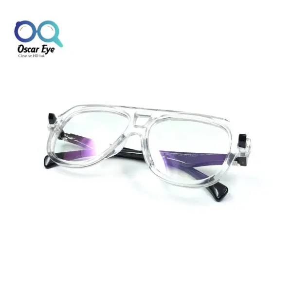 Clear Latest Launched Round UV-400 Computer Glasses |OscarEye|