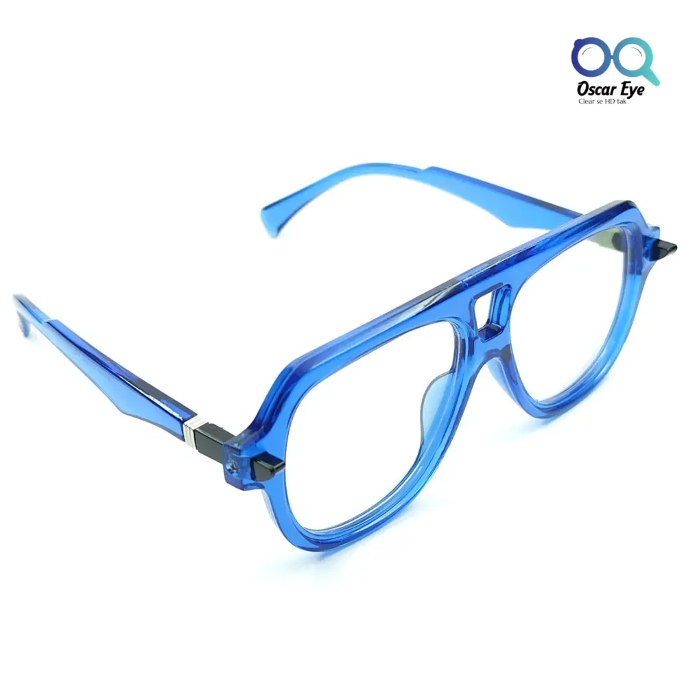 Blue Latest Launched Round UV-400 Computer Glasses |OscarEye|