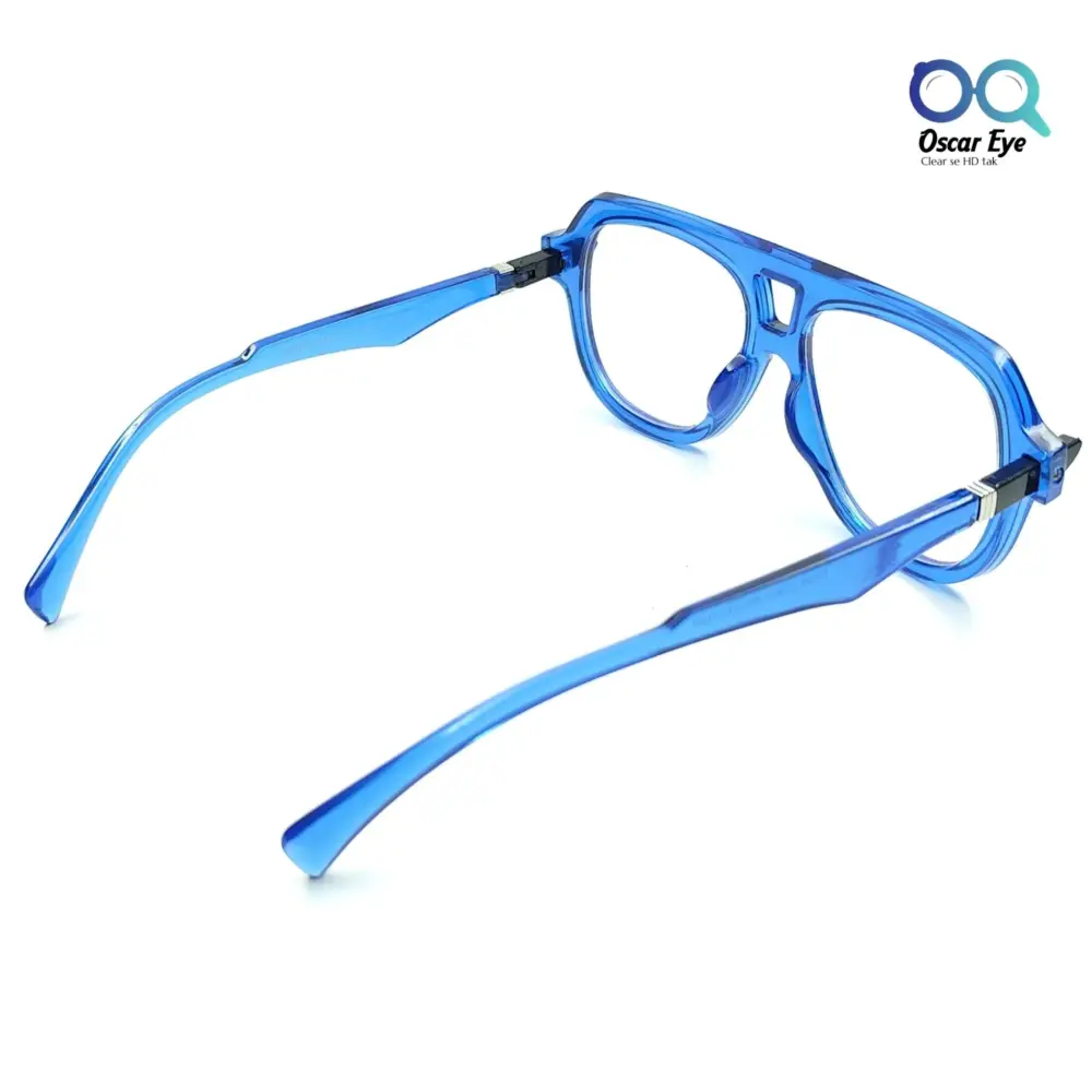 Blue Latest Launched Round UV-400 Computer Glasses |OscarEye|