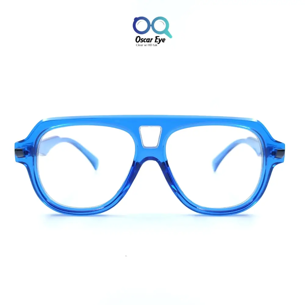 Blue Latest Launched Round UV-400 Computer Glasses |OscarEye|