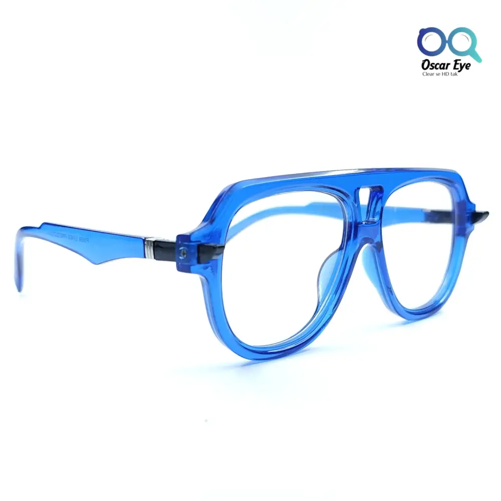 Blue Latest Launched Round UV-400 Computer Glasses |OscarEye|