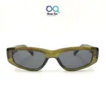 Retro Green Rectangular CatEye Power Sunglasses |OscarEye|