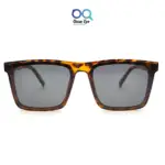 Retro Leopard Print UV-400 Square Sunglasses |OscarEye|