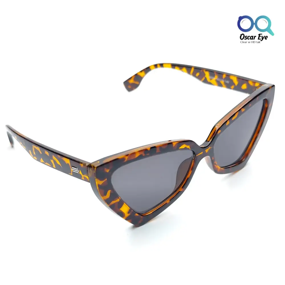 Retro Leopard Print Large CatEye UV-400 Sunglasses |OscarEye|