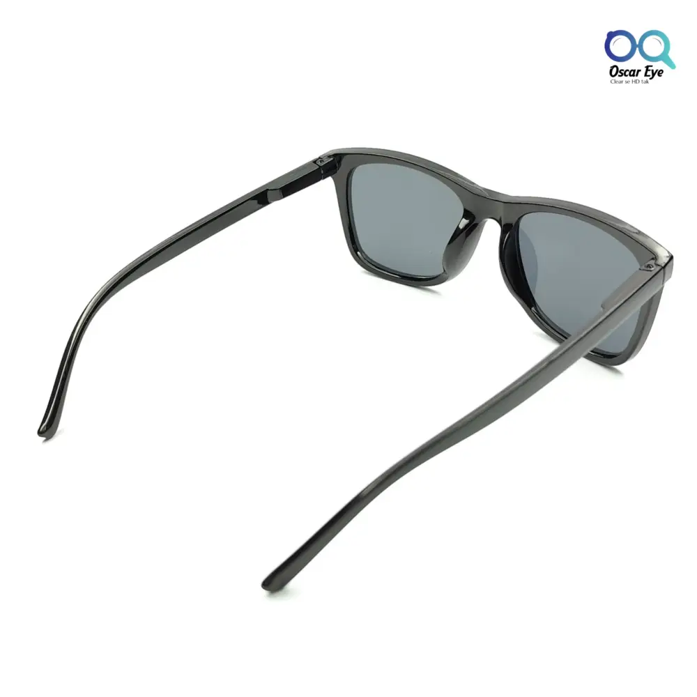 Glossy Black Wayfarer UV400 Protected Power Sunglasses |OscarEye|