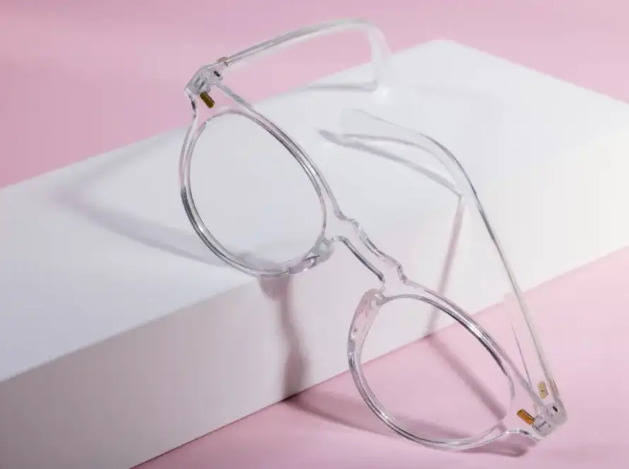 UV 400 transparent computer glasses