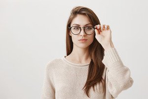 Prescription glasses wear by women